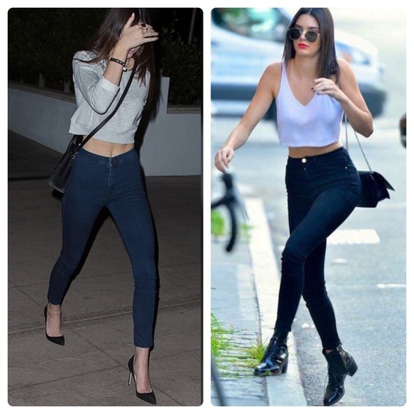 American Apparel High Waist The Easy Jean in Dark Wash Size Medium - Picture 11 of 11